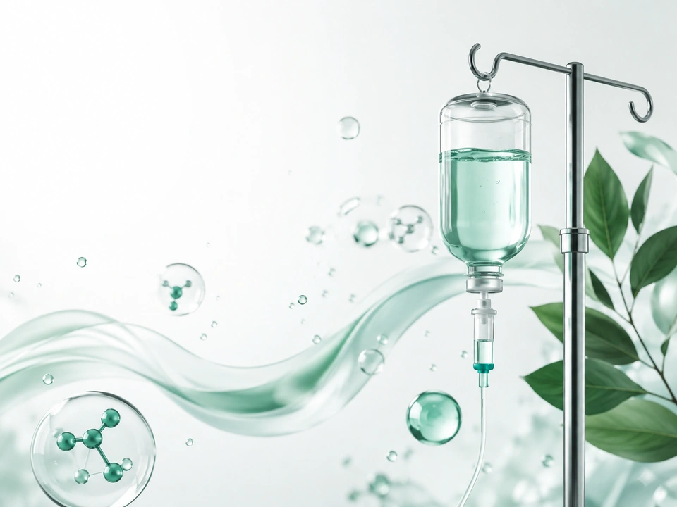 Vorbereitung einer ärztlich betreuten Infusion in Mülheim